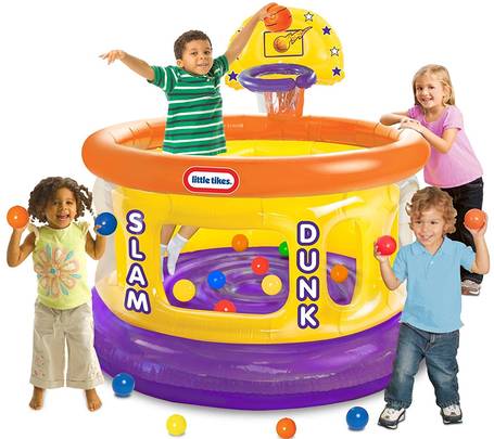 bouncing toys for a two-year-old-Little-Tikes-Slam-Dunk-Big-Ball-Pit-gettrampoline.com