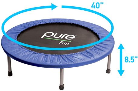 Pure-Fun-Mini-Rebounder-Trampoline-size-gettrampoline.com