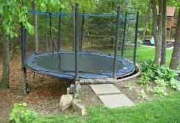 How-to-Set-up-a-Trampoline-on-a-Slope