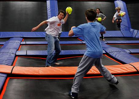 Trampoline-Dodgeball-Rules