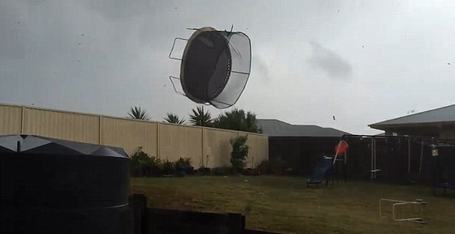 How To Keep A Trampoline From Blowing Away Anchors Or Tie Downs Gettrampoline Com