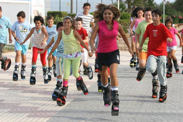 Jumping Shoes The Bouncy Exercise Shoes Gettrampoline Com