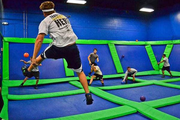 trampoline-dodgeball