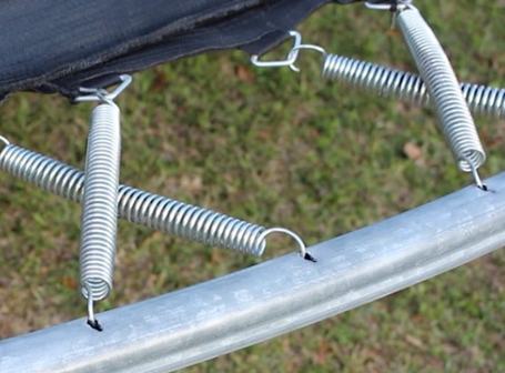 Should You Cross Your Trampoline Springs? 