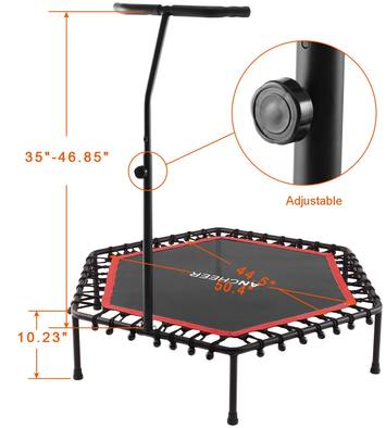 Ancheer-Trampoline-with-bar-review