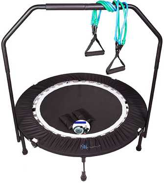 Best-rebounder-under-200-dollars-MaXimus-Pro-Quarter-Folding-Rebounder-Mini-Trampoline