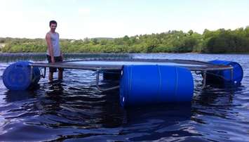 How-to-make-a-homemade-water-trampoline-The-water-trampoline-DIY