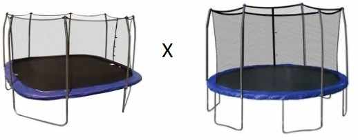 Rectangular-trampoline-vs-round