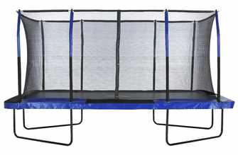 Shapes Battle: Rectangular Trampoline vs vs Trampoline