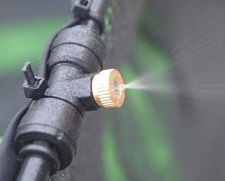 Trampoline-water-sprinkler-misting-system