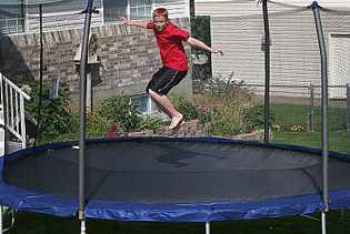 Average-trampoline-jump-height