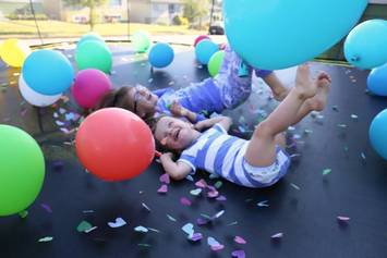 trampoline-party-at-home