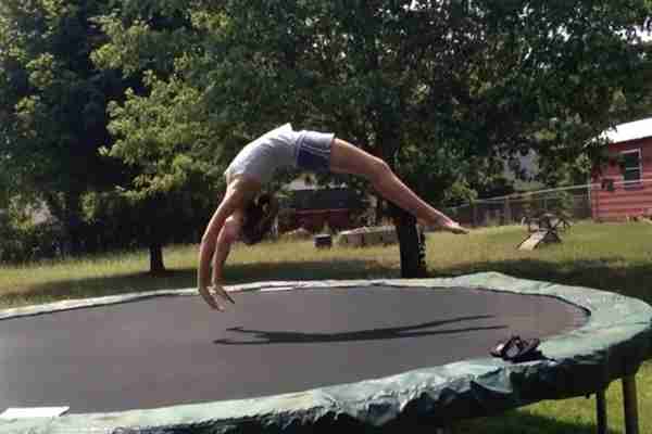 How to do a Back Handspring on a Trampoline the Easy Way