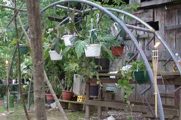 Repurpose or Recycle Trampoline Frame, Mat, Springs