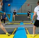 1. Play Trampoline Games Together
