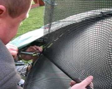 Sewing-Trampoline-Safety-Net